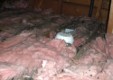 poor installed fiberglass insulation